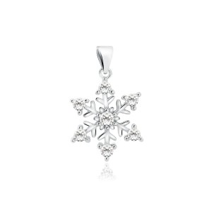 Pandantiv argint fulg de nea cu pietre DiAmanti Z1788CR_W-DIA (Argint 925‰ 1,1 g.) Pandantiv argint fulg de nea cu pietre DiAmanti Z1788CR_W-DIA (Argint 925‰ 1,1 g.)